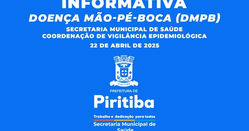 Nota Informativa Saúde Piritiba
