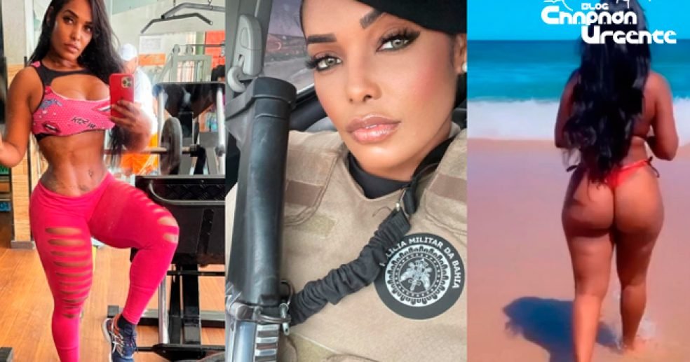 Policial Militar da Bahia, Flora Machado, enfrenta polêmica Online
